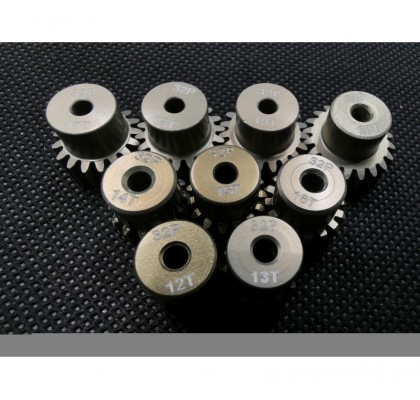 32p 3.175mm Shaft Hole Pinion Gear (13t-15t-17t-19t)