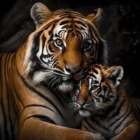 tiger animal illustration photo