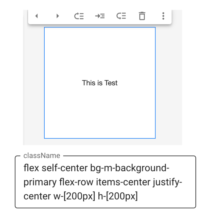 Card UI Protocolで記述したコンポーネントの描画結果