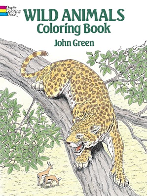 Wild Animals Coloring Book