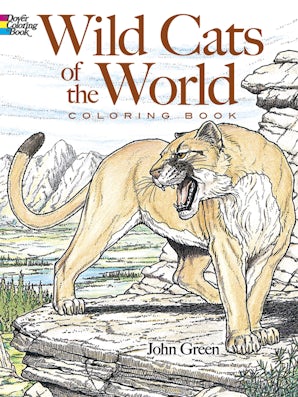 Wild Cats of the World Coloring Book