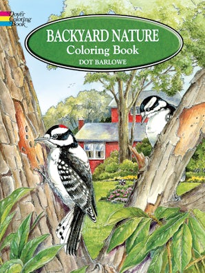 Backyard Nature Coloring Book