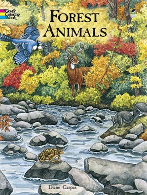 Forest Animals Coloring Book