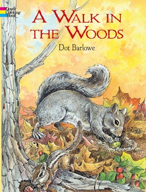 A Walk in the Woods Coloring Book