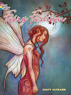 Fairy Fashion Coloring Book