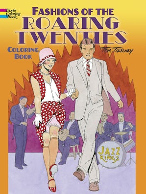 Fashions of the Roaring Twenties Coloring Book