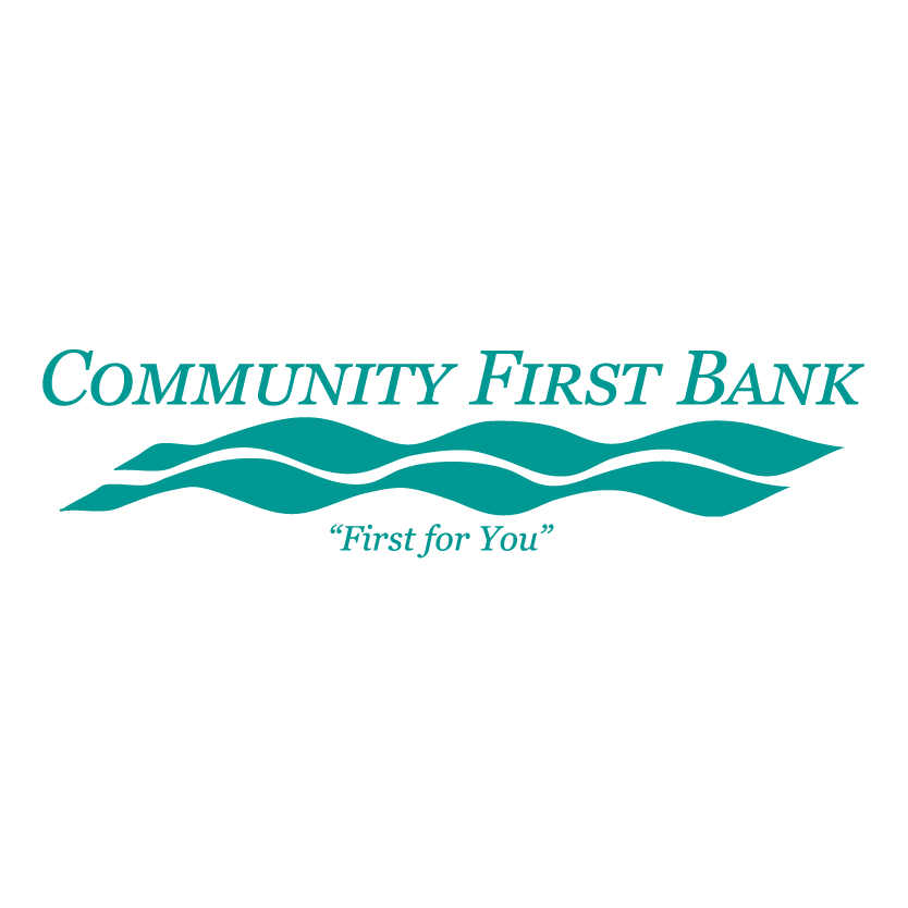 Community First Bank logo