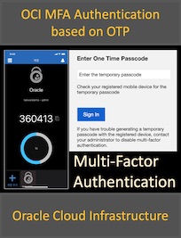 OCI 멀티 팩터 인증(Multi-Factor Authentication)