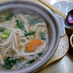 Donden - 日曜、月曜限定  あつあつ担々麺うどん(850円)