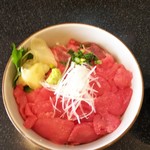 Sushi Japanese cuisine Waen - だて鮪すき身丼(税別800円)