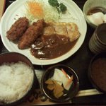 とんかつ しおん - 本日のランチです