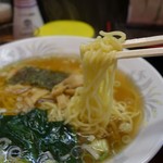 Ramen Seirai - （2018/12月）正油ラーメンの麺