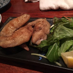 赤鶏の溶岩焼わっ - 