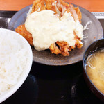 からやま - チキン南蛮定食(637円)