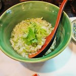 日本料理 川匠 - 海苔の雑炊