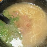 鳥貴族 - 鶏白湯！ 鼻が詰まってて味わからんかった〜