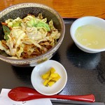 Banri - 私は「回鍋肉飯」をお願いしました！