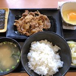 Yoshinoya Sakura Yukari Ga Oka Ten - 牛皿定食 お新香 のり追加