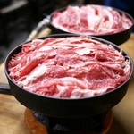 すき焼･鍋物 なべや - ■牛肉すき焼 780円