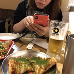 Abeno Takoyaki Yamachan Kawaguchi Ten - イカ焼き。。。
                        ハッキリ言っていまいち！
                        イカ少ないし、玉子入ってないやんけ！
                        青海苔は要らんで、もっとイカいれ〜や！