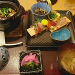 伊右ェ門 - 釜めし定食（春釜めし）