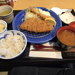 Katsu Masa Komaki Ten - かつ雅ランチA990円
      