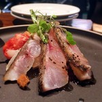 Restaurant OKADA - 黒むつの炙りカルパッチョ