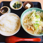 Restaurant Kodachi - だんご汁定食 1000円。