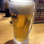 はねあげ - 「生ビール」390円也。