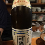 鶏料理と鍋のお店  駆け出し - ☆珍しい香川の日本酒、川鶴。まろやかー^_^(コース外)