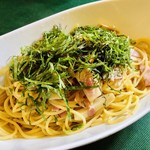 CUCINA BUONAPPETITO - 本日のパスタ（ベーコンと木の子の大葉風味）