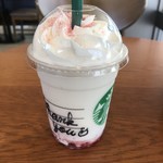 Starbucks Coffee Fukui Ken Saiseikai Byoin Ten - ストロベリーベリーマッチフラペチーノ ホワイト