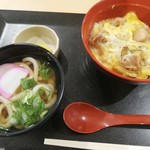 めんぼう - 親子丼セットうどん650円税込