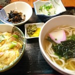 Menbo - うどん定食なかなかのコストパフォーマンス！