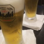 陳家菜房 - セット生ビール。