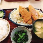 いよや食堂 - アジフライ定食