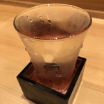 まぐろ屋ゑびす - 日本酒(銘柄は忘れました)