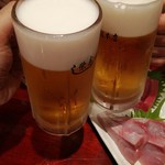 はい！乾杯