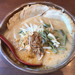 Menba Tadokoro Shoten Ushiku Ten - 信州味噌 味噌漬け炙りチャーシュー麺