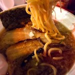 Men Yatai Kajiyama - 魚介醤油ラーメン＋チャーシュー増しアップ(2019年6月8日)