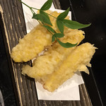 Shungyo Shunsai Kiwami DINING Wakadanna Nigata Higashiodori Ten - トウモロコシの天麩羅