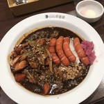 CoCo Ichiban Ya Konan Higashino Ten - スパイスカレー THE ローストチキン ソーセージトッピング