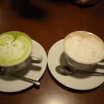 87cafe - 抹茶ラテとチャイラテ