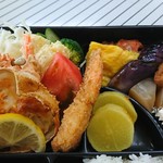 Ichimaru Shokudo - 特製 市丸弁当 1,250円(税込)の、おかず