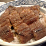 千登勢 - 上うな丼 ピンボケｗ