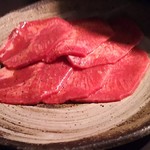 炭火焼肉　焼肉の岩さん - タン塩