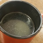 薬師の湯 - 蕎麦湯