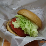 Mos Burger Kumagaya Eki Ten - モーニング野菜バーガー　480円