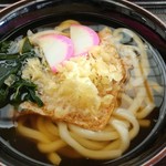 Kyukeishitsu Uchinomi Keishoku Corner - きつねうどん420円+…たぶんサービスではないわかめ