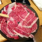 Shabu Bar Kashiwagi - コースの肉